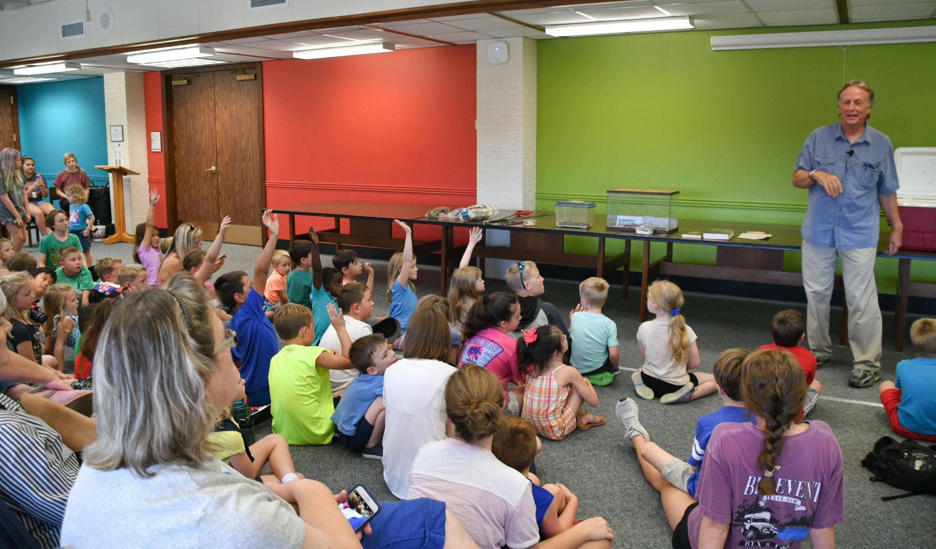 Snake Day at Clara B. Mounce Public Library
